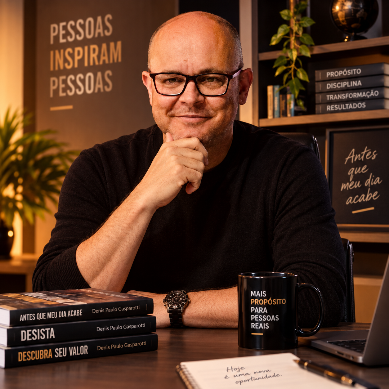 Denis Paulo Gasparotti, autor do eBook Antes Que Meu Dia Acabe